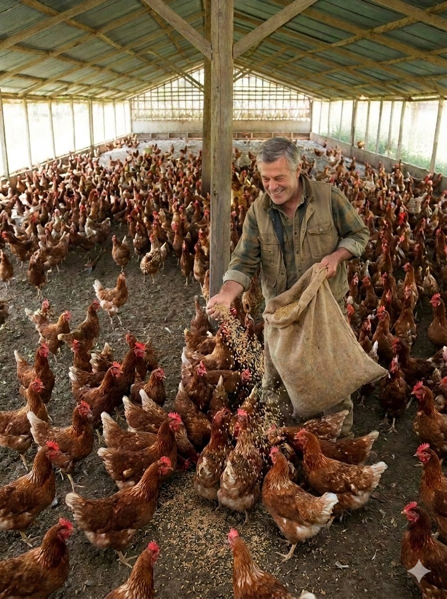 Our poultry farm in Arizona, USA